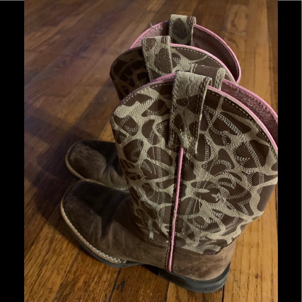 Little girls western boots